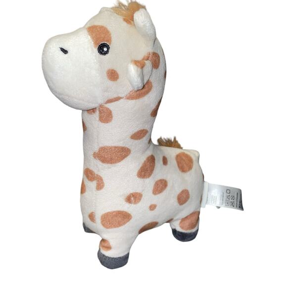 H&M Home Plush Giraffe Stuffed Animal Baby Nursery Stitched Eyes Safari Gift 8” - Picture 11 of 12